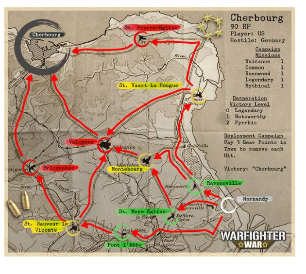 Warfighter War Europe: Cherbourg Campaign