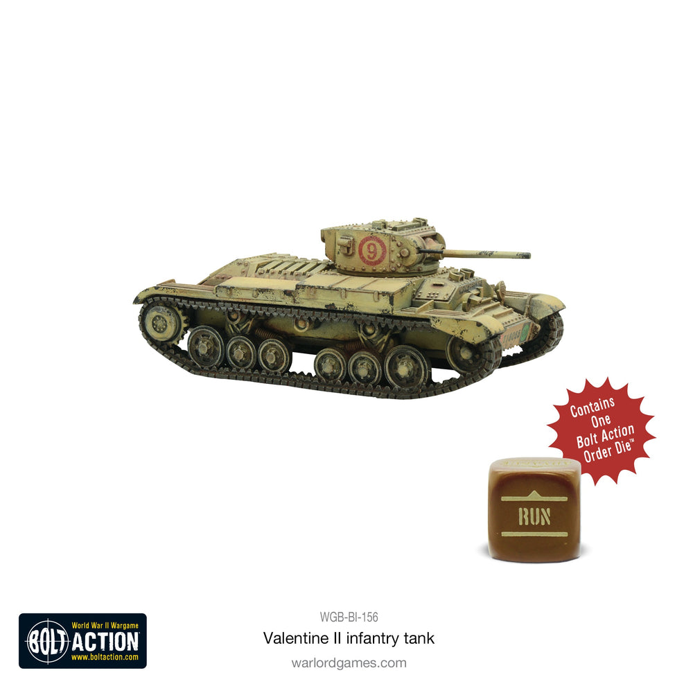 Bolt Action British: Valentine II Infantry Tank