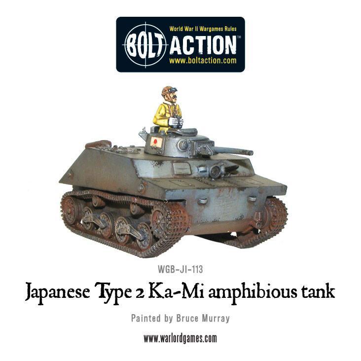 Bolt Action: Japan Type 2 Ka-Mi Amphibious Tank