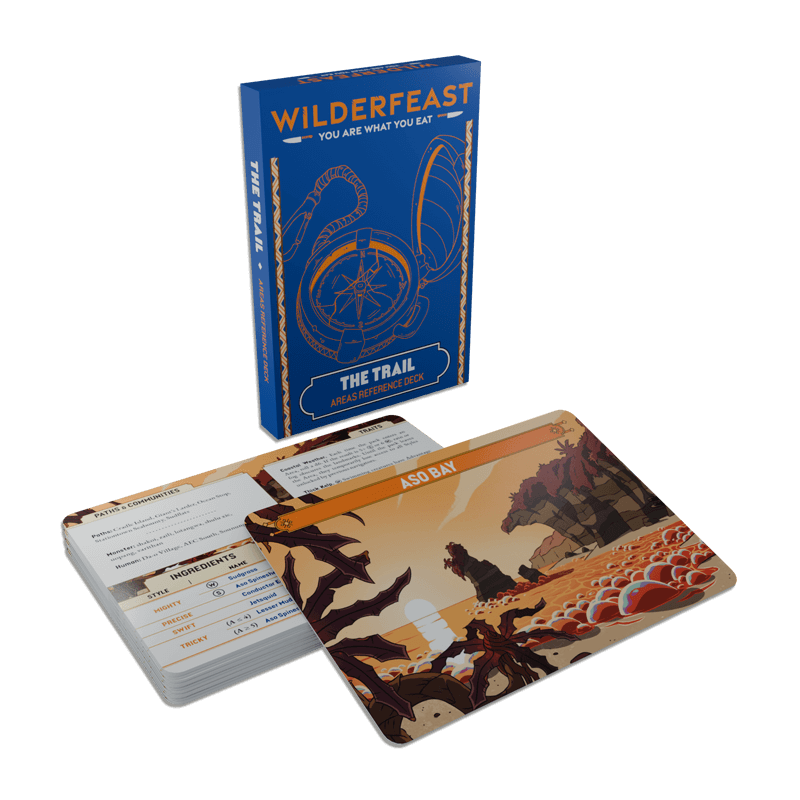 Wilderfeast: The Trail - Areas Reference Deck