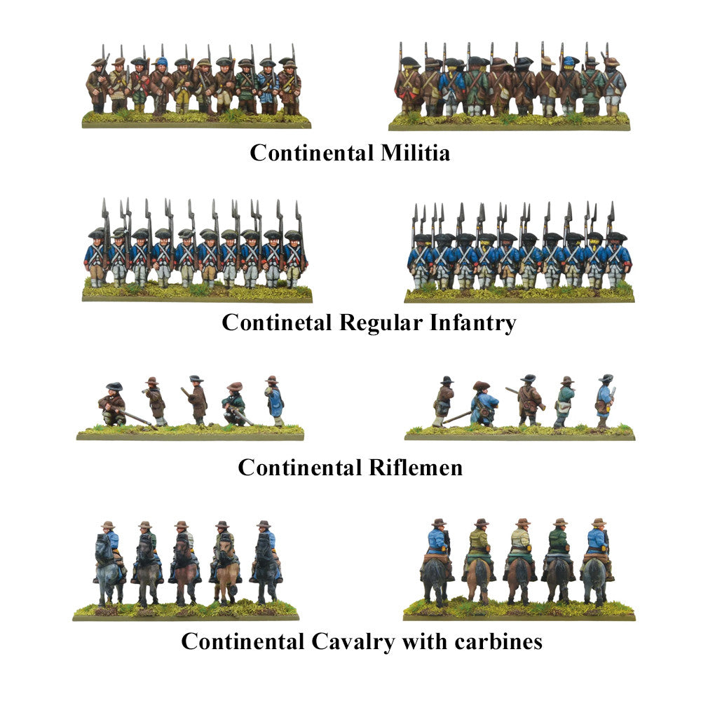 Black Powder Epic Battles: Revolution! American War of Independence  Starter Set (15mm)