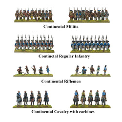Black Powder Epic Battles: Revolution! American War of Independence  Starter Set (15mm)