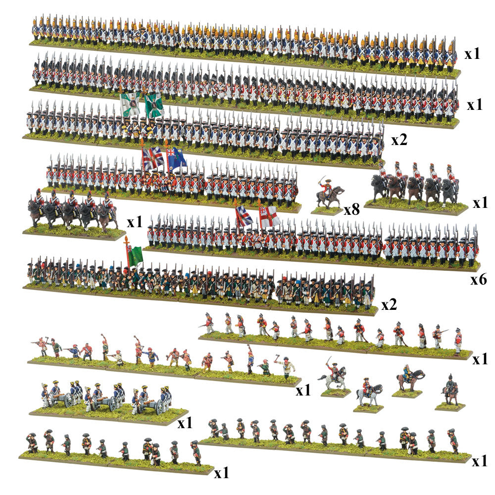 Black Powder Epic Battles: Revolution! American War of Independence  Starter Set (15mm)