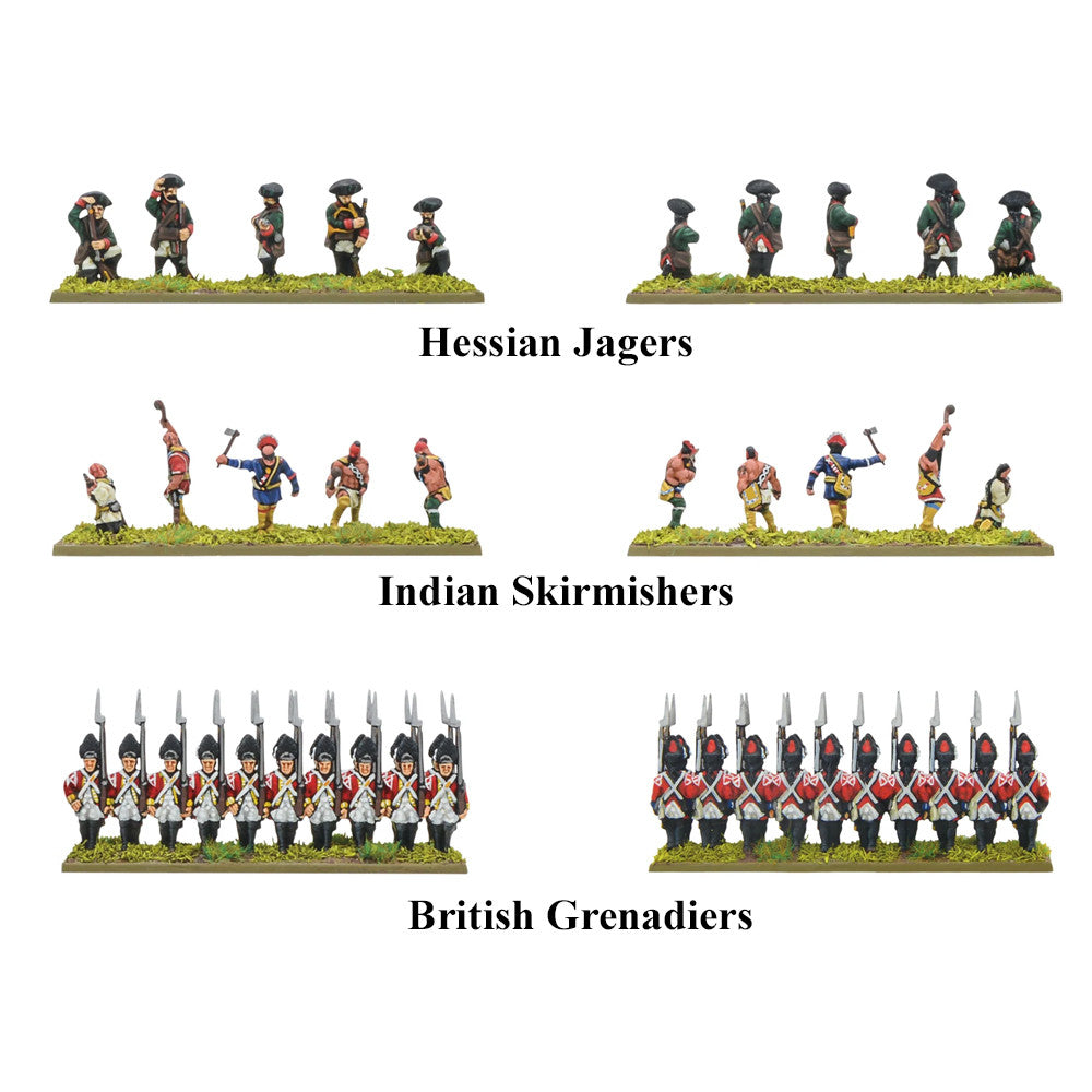 Black Powder Epic Battles: Revolution! Hessians & Allies Brigade (15mm)