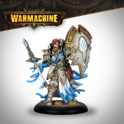 Warmachine: Mercenary Character Solo & Character Super-Heavy Warjack - Constance Blaize & Gallant