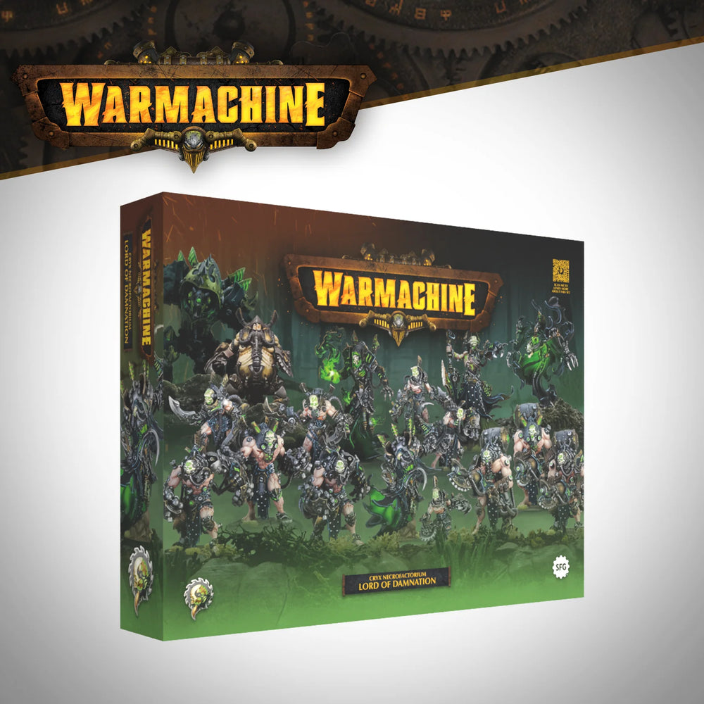 Warmachine: Cryx Necrofactorium Army Box - Lord of Damnation