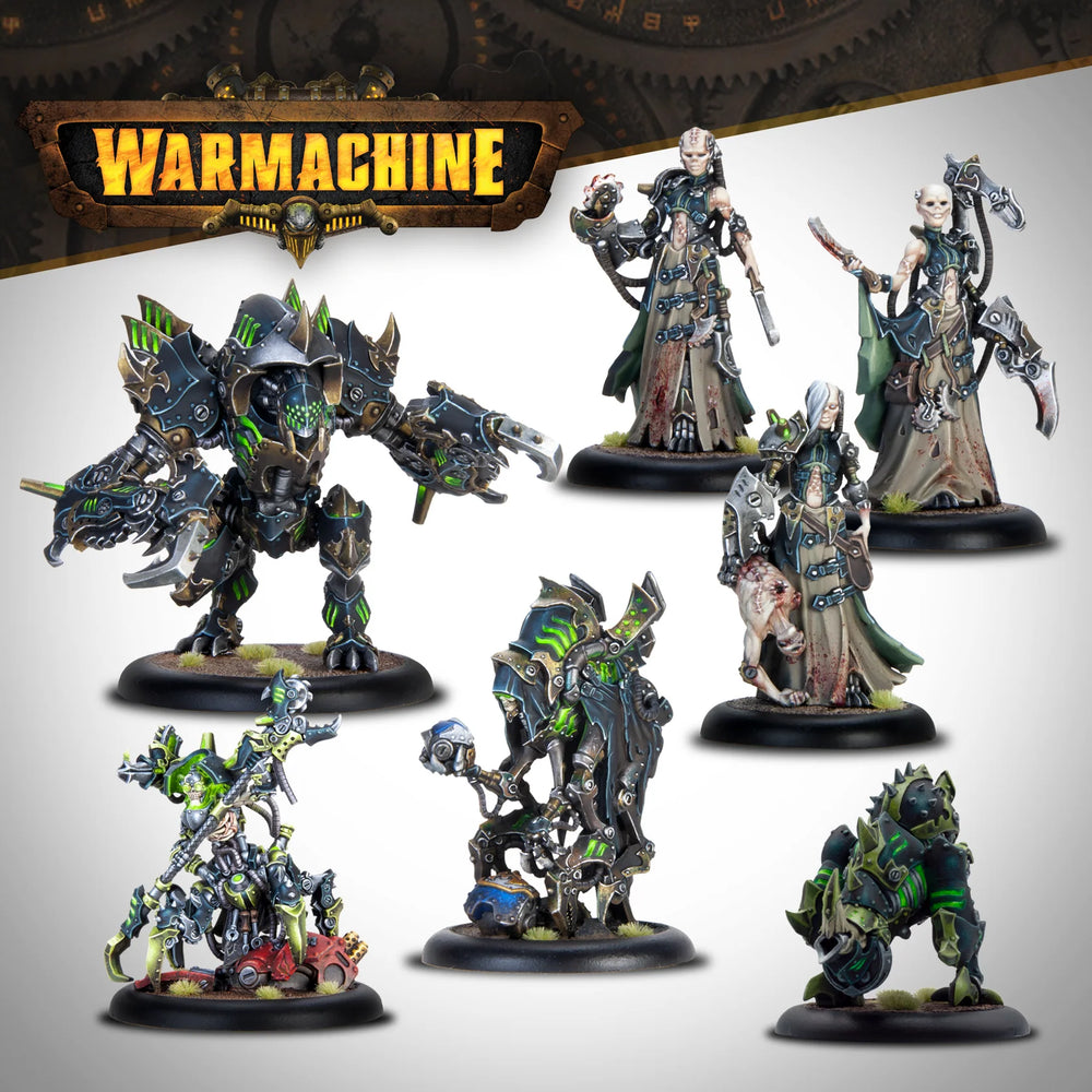 Warmachine: Cryx Necrofactorium Command Starter - Boneyard Keeper