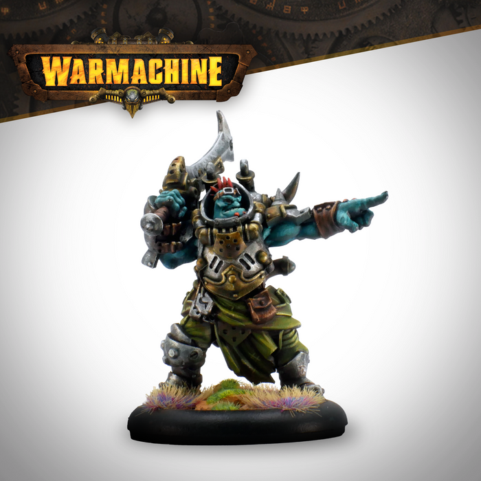Warmachine: Southern Kriels Kithguard Solo & Super-Heavy Warjack - Journeyman & Ramhead