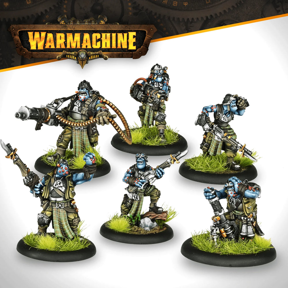 Warmachine: Southern Kriels Kithguard Unit - Kithguard Infantry