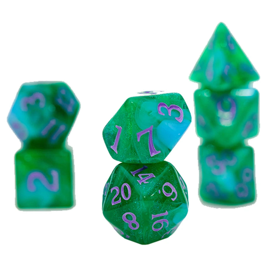Dice Studio Woe: Poly 7-Set Scented Dice