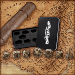 Dice Forged: Poly 7 set Metal