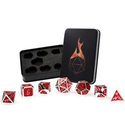 Dice Forged: Poly 7 set Futuristic