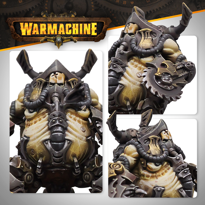 Warmachine: Cryx Necrofactorium Attachment - Mechanithrall Swarm Warden