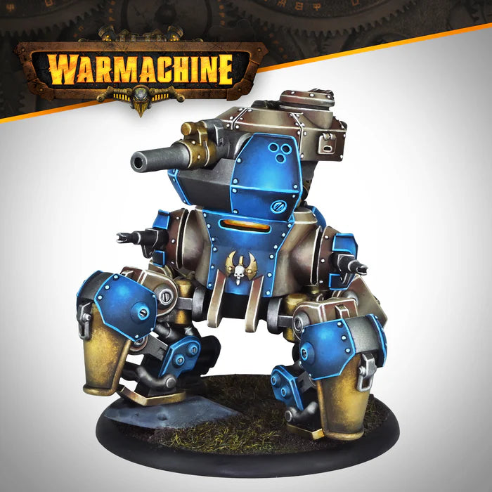 Warmachine: Cygnar Gravediggers 80mm Solo - Assault Strider
