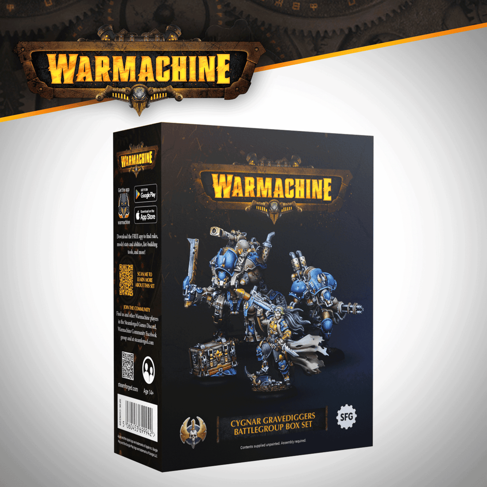 Warmachine: Cygnar Battlegroup Box - Gravediggers