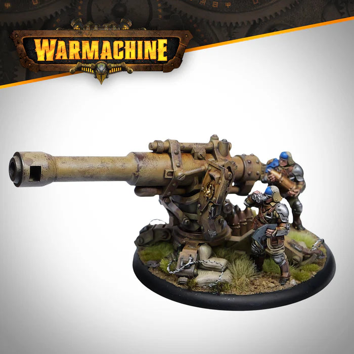 Warmachine: Cygnar Gravediggers Structure - Heavy Field Gun