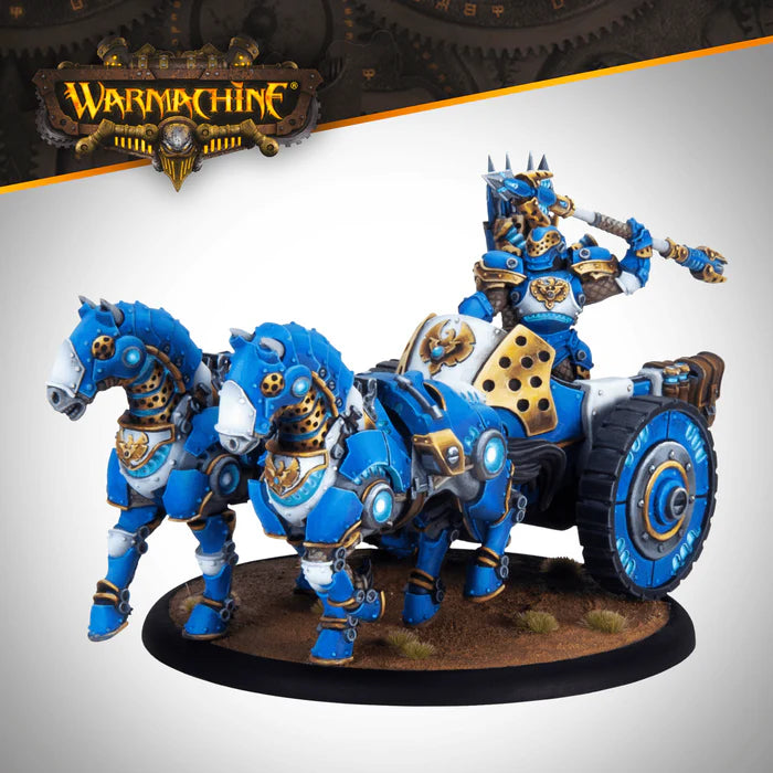 Warmachine: Cygnar Storm Legion 80mm Solo - Zephyr