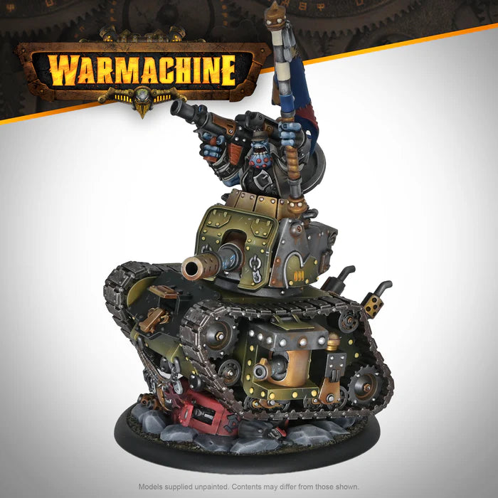 Warmachine: Southern Kriels Kithguard Warlock - General Gunnbjorn