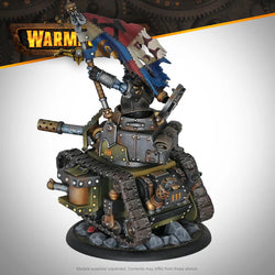 Warmachine: Southern Kriels Kithguard Warlock - General Gunnbjorn