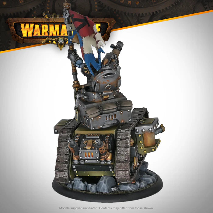 Warmachine: Southern Kriels Kithguard Warlock - General Gunnbjorn