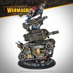 Warmachine: Southern Kriels Kithguard Warlock - General Gunnbjorn