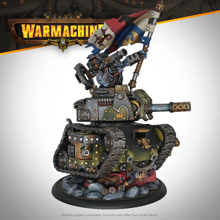 Warmachine: Southern Kriels Kithguard Warlock - General Gunnbjorn