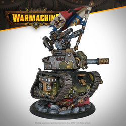 Warmachine: Southern Kriels Kithguard Warlock - General Gunnbjorn
