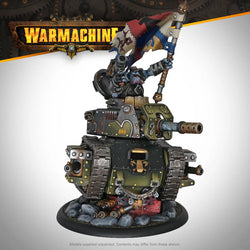Warmachine: Southern Kriels Kithguard Warlock - General Gunnbjorn