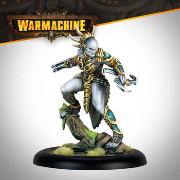 Warmachine: Mercenary Character Solo - Nissak, Totem Huntress Champion