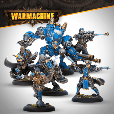 Warmachine: Cygnar Command Cadre - Hellslingers