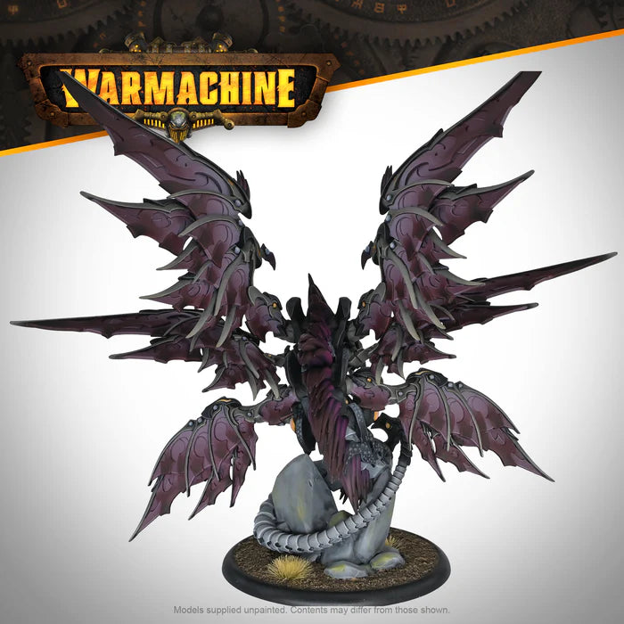 Warmachine: Khymaera Shadowflame Shard Super-Heavy Warbeast - Shadow Seraph