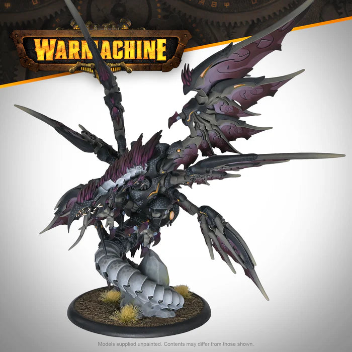 Warmachine: Khymaera Shadowflame Shard Super-Heavy Warbeast - Shadow Seraph