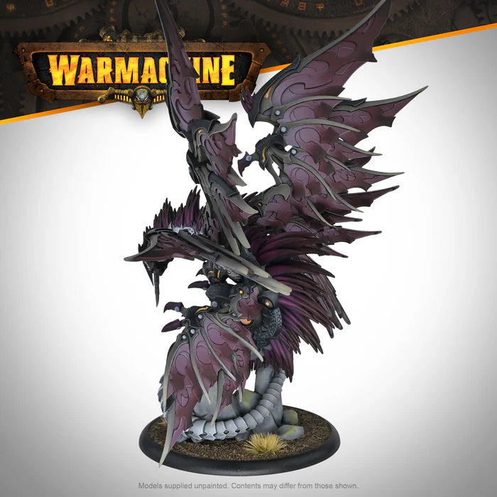 Warmachine: Khymaera Shadowflame Shard Super-Heavy Warbeast - Shadow Seraph
