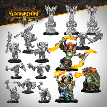 Warmachine: Southern Kriels Cadre - Fire Tongue Warriors