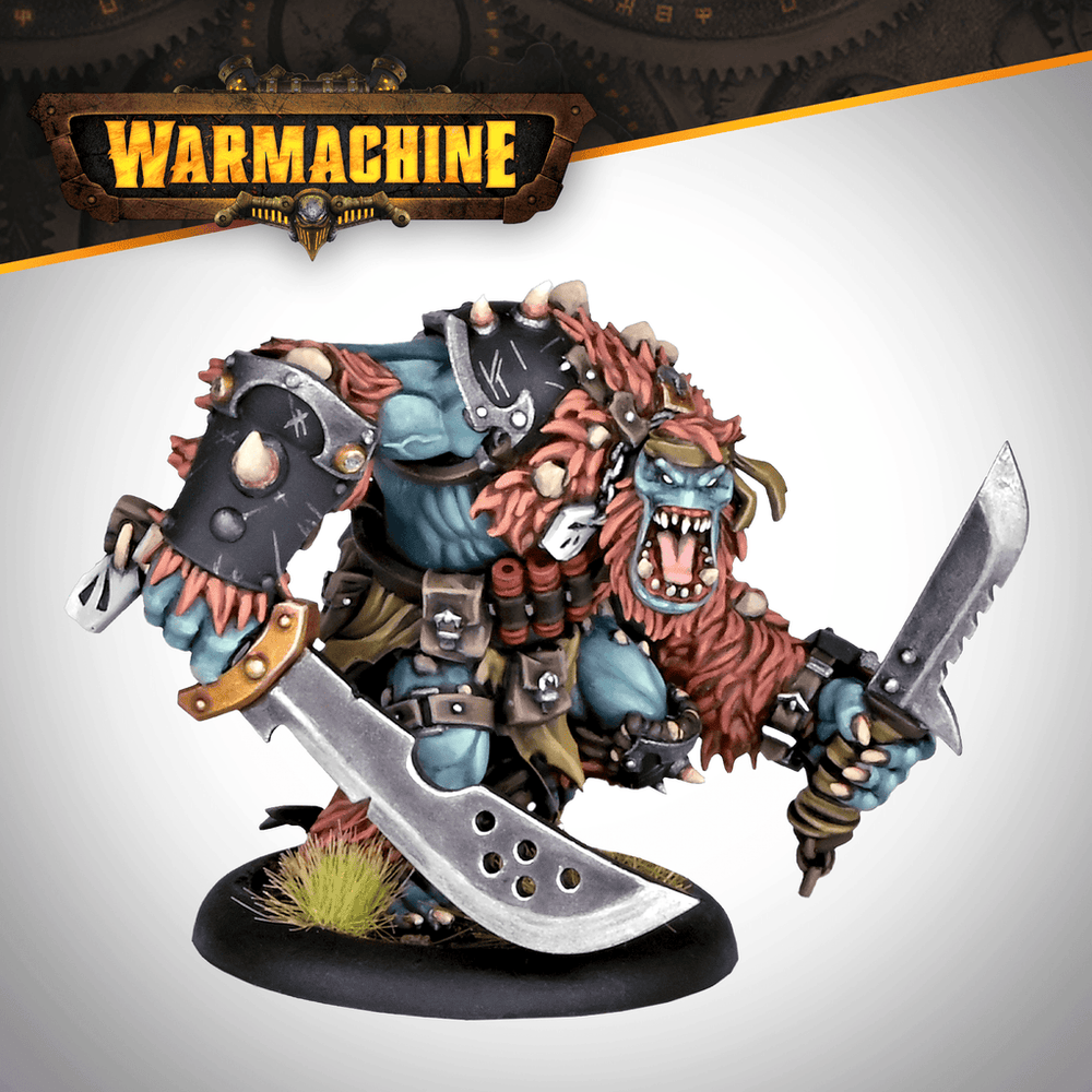 Warmachine: Southern Kriels Kithguard Light Warbeast - Jungle Troll