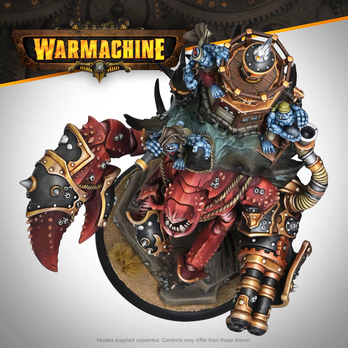 Warmachine: Southern Kriels Brineblood Marauders Super-Heavy Warbeast - Ol' Scuttlebutt