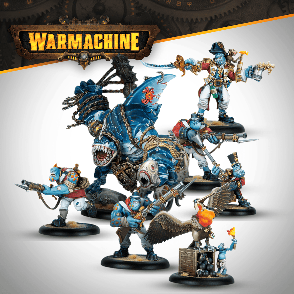 Warmachine: Southern Kriels Brineblood Marauders Command Starter - Foulblood's Armada