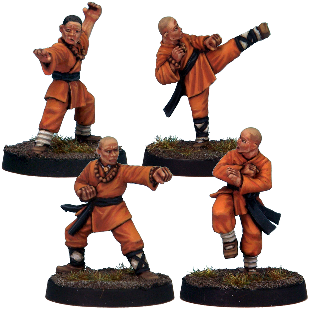 Mini Crooked Modern: Warrior Monks (4)
