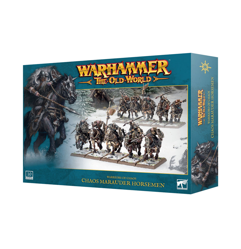 Warhammer Age of Sigmar Warriors of Chaos:Chaos Marauder Horsemen