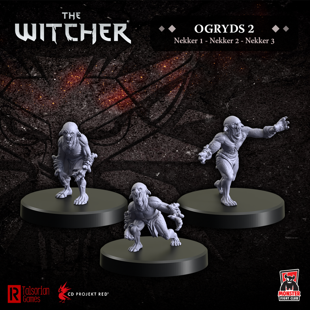 The Witcher RPG: Mini - Ogryds 2 - Nekkers