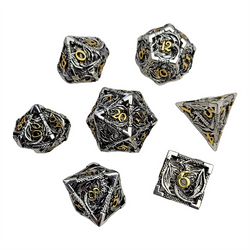 Dice Forged: Poly 7 set Hollow