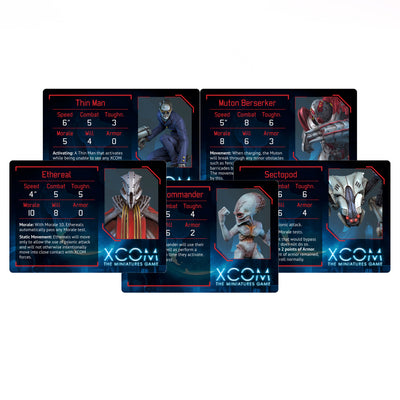 XCOM The Miniatures Game: Reference Card Pack