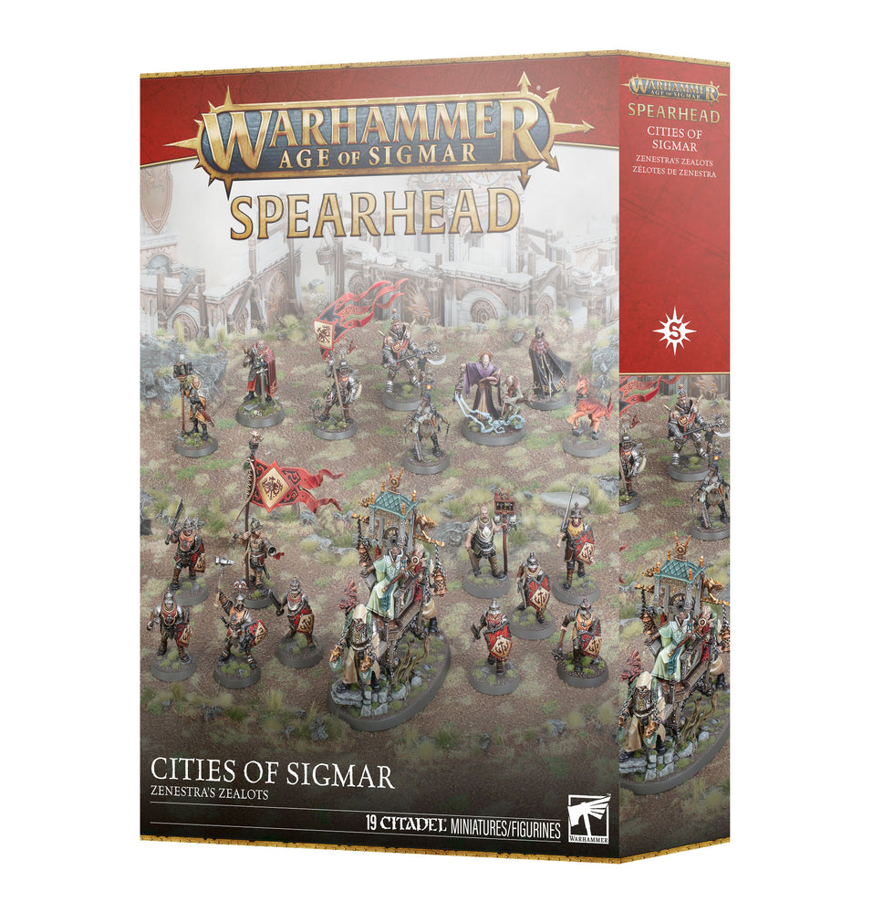Warhammer Age of Sigmar Zenestra's Zealots:  Spearhead
