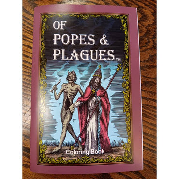 Of Popes and Plagues: Coloring Book