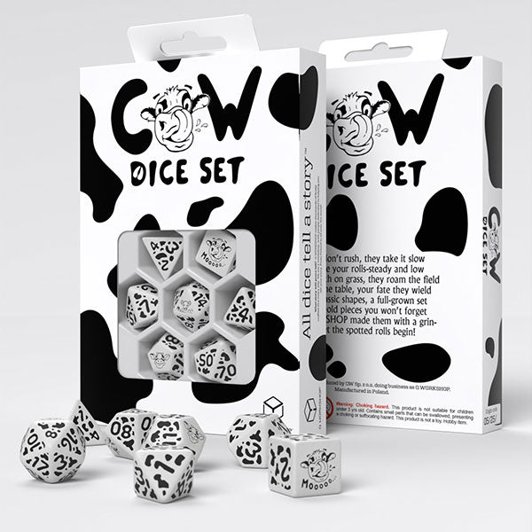 Dice Q-Workshop: Poly 7-set Cow
