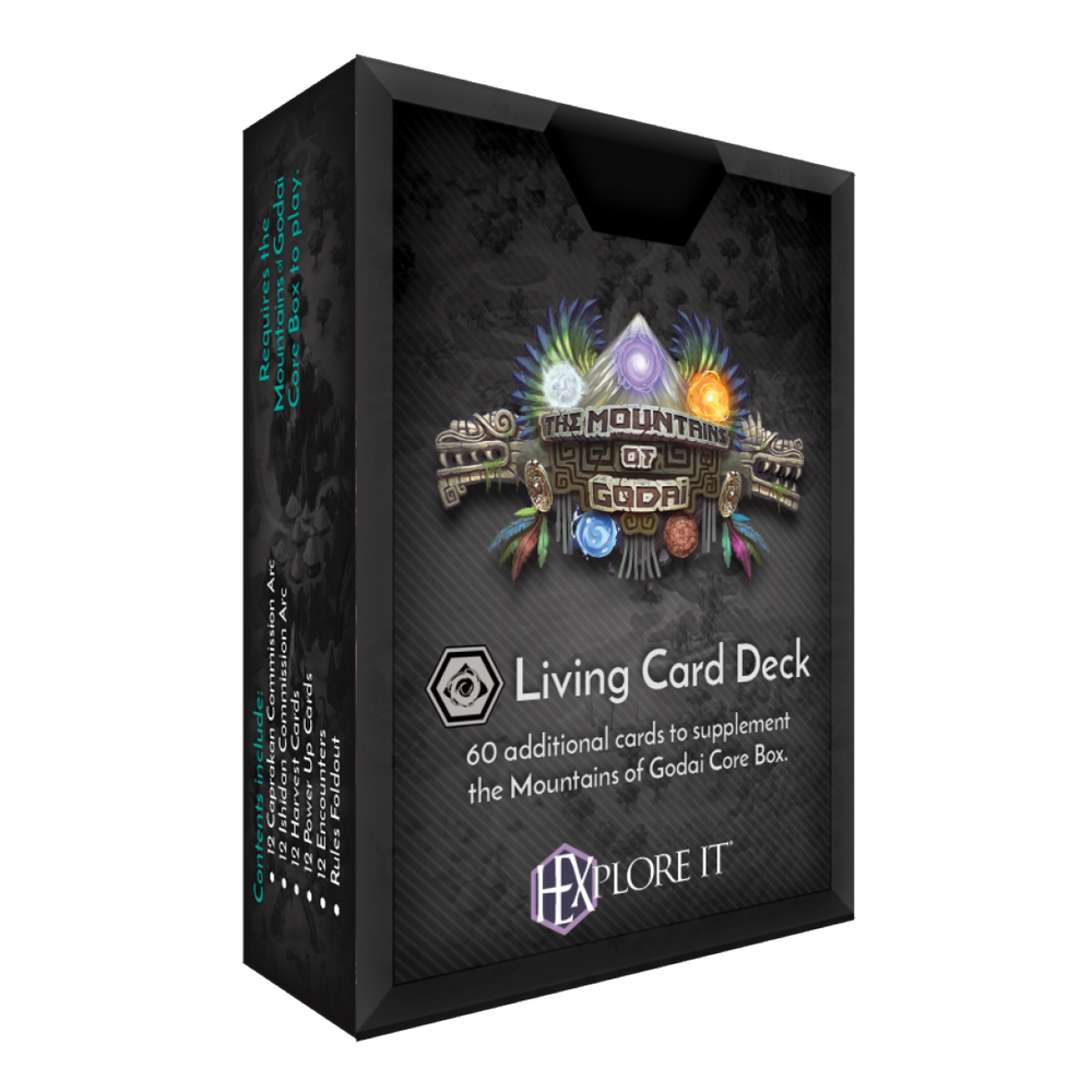 HEXplore It: 05 The Mountains of Godai Living Card Deck