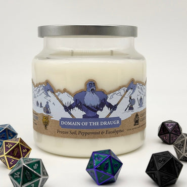 Cantrip Candles: 16oz Glass Norse Foundry