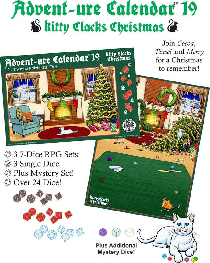 Dice Black Oak: Advent-ure Calendar