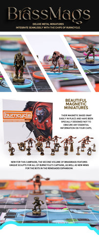 burncycle: Bot and Guard BrassMag Figures Series 1