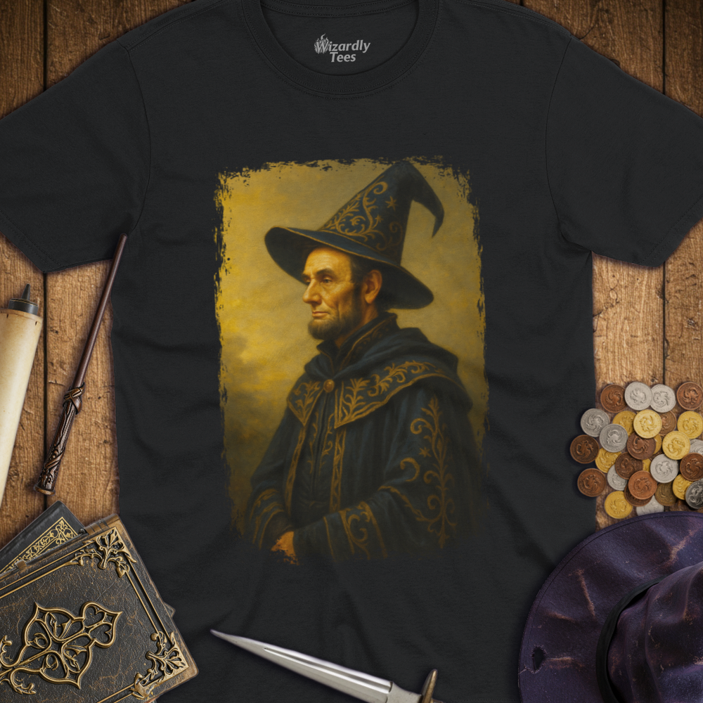 T-Shirt Wizardly: Abraham Lincoln Wizard